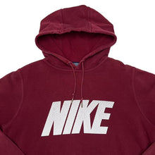 Load image into Gallery viewer, Nike Classic Big Spellout Graphic Burgundy Pullover Hoodie