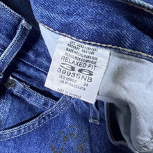 Load image into Gallery viewer, Early 00's Dickies "Relaxed Fit" Skater Workwear Blue Denim Shorts