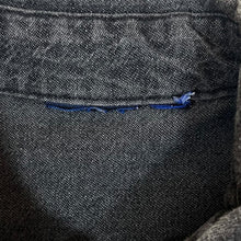 Load image into Gallery viewer, Vintage NASCAR RUSTY WALLACE "Miller Racing" Embroidered Motorsports Washed Black Denim Long Sleeve Button-Up Shirt