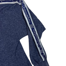 Load image into Gallery viewer, Vintage CHAMPION USA Mini Logo Tape Sleeve Navy Blue Zip Sweatshirt