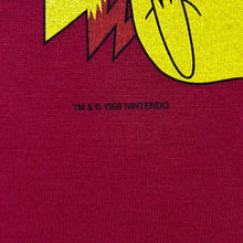 Load image into Gallery viewer, Vintage Nintendo Pokemon (1999) “Gotta Catch ‘Em All!” Pikachu Anime Red T-Shirt