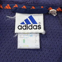 Load image into Gallery viewer, Vintage ADIDAS Embroidered Mini Logo Colour Block Hooded Windbreaker Jacket