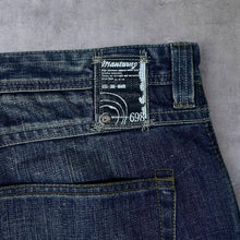 Load image into Gallery viewer, Mantaray Classic Distressed Effect Blue Denim Straight Leg Jeans