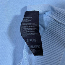 Load image into Gallery viewer, Tommy Hilfiger Classic Blue Mini Logo Cotton V-Neck Sweater Jumper