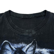 Load image into Gallery viewer, Vintage Wolf Animal Nature Snow Wildlife Graphic Faded T-Shirt