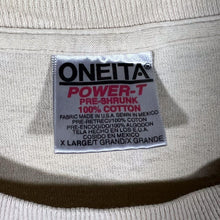 Load image into Gallery viewer, Vintage 90's Oneita "CTR Attitude" Novelty Graphic Cream Single Stitch T-Shirt