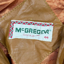 Load image into Gallery viewer, Vintage 90's MCGREGOR Made In Uruguay Genuine Real Brown Leather Button Jacket