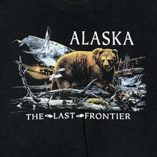 Load image into Gallery viewer, Early 00's ALASKA "The Last Frontier" Bear Animal Nature Wildlife Souvenir Graphic T-Shirt