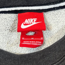 Load image into Gallery viewer, NIKE AIR Embroidered Mini Logo Colour Block Grey Crewneck Sweatshirt