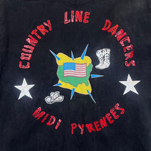 Load image into Gallery viewer, Vintage USA BLUES "Country Line Dancers" Cowboy Western Long Sleeve Cotton Shirt