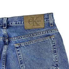 Load image into Gallery viewer, Vintage CALVIN KLEIN JEANS Made In USA Blue Denim Mom Jeans