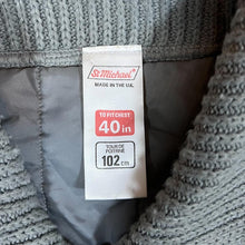 Load image into Gallery viewer, Vintage 80's ST MICHAEL Marks & Spencer Acrylic Knit Collar Sleeve Zip Jacket