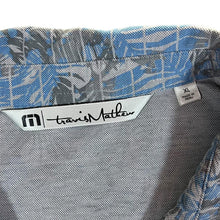 Load image into Gallery viewer, TRAVIS MATHEW "La Concha" Hawaiian Floral Patterned Short Sleeve Polo Shirt