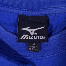 Load image into Gallery viewer, Early 00's Mizuno Classic Embroidered Mini Logo Blue Short Sleeve Cotton T-Shirt