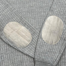 Load image into Gallery viewer, Vintage 80's DEES CASUALS Dunn & Co Suede Leather Patch Acrylic Wool Knit Sweater Jumper