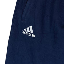Load image into Gallery viewer, ADIDAS Classic Mini Logo Navy Blue Open Leg Sweatpants Tracksuit Bottoms