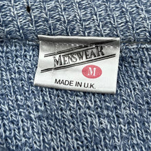 Load image into Gallery viewer, Vintage 90's MENSWEAR Made In UK Grandad Patterned Acrylic Knit Sweater Jumper