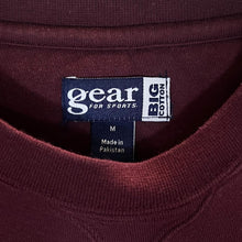 Load image into Gallery viewer, Gear For Sports "Virginia Tech" Hokies College Embroidered Spellout Burgundy Sweatshirt