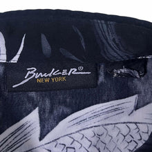 Load image into Gallery viewer, Early 00's Bunker New York Gothic Y2K Dragon All-Over Print Black Short Sleeve Shirt