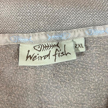 Load image into Gallery viewer, Early 00's WEIRD FISH Mini Logo Light Brown Beige 1/4 Zip Pullover Sweatshirt