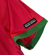 Load image into Gallery viewer, FIFA World Cup South Africa 2010 "PORTUGAL MY TEAM" Football Graphic Ringer T-Shirt