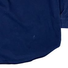 Load image into Gallery viewer, Vintage COLUMBIA Classic Navy Blue Cotton Long Sleeve Button-Up Shirt