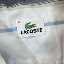Load image into Gallery viewer, Vintage LACOSTE Embroidered Mini Logo Multi Striped Short Sleeve Button-Up Shirt