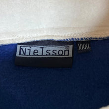 Load image into Gallery viewer, Vintage NIELSSON Embroidered Mini Logo Colour Block 1/4 Zip Fleece Sweatshirt