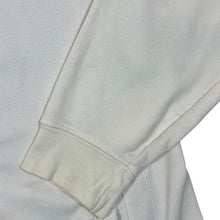 Load image into Gallery viewer, TIMBERLAND Embroidered Logo Spellout White Zip Sweatshirt Top