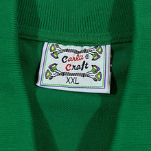 Load image into Gallery viewer, Vintage CARLA CRAFT Egyptian Hieroglythics Souvenir Short Sleeve Polo Shirt