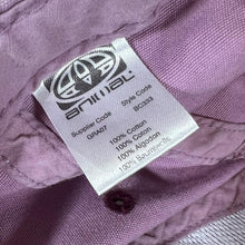 Load image into Gallery viewer, ANIMAL Surfer Embroidered Logo Spellout Y2K Purple Baseball Cap