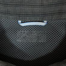 Load image into Gallery viewer, COLUMBIA Dark Grey Black Check Polyester Blend Short Sleeve Utility Shirt
