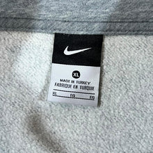Load image into Gallery viewer, NIKE Classic Embroidered Mini Logo Grey Zip Sweatshirt
