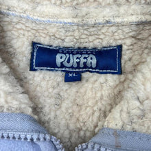 Load image into Gallery viewer, Deadstock Early 00's PUFFA "Windproof" Sherpa Teddy Bear Fleece Lined Full Zip Fleece Sweatshirt