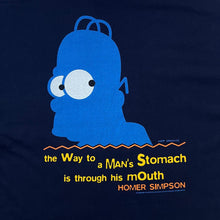 Load image into Gallery viewer, Vintage BG (1996) THE SIMPSONS "Pork Rinds" Homer Character TV Show Graphic T-Shirt