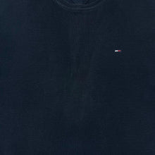 Load image into Gallery viewer, TOMMY HILFIGER DENIM Classic Embroidered Mini Logo Long Sleeve Cotton T-Shirt