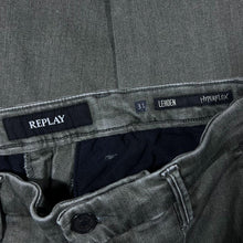 Load image into Gallery viewer, Replay "Lehoen" Hyperflex Faded Grey Skinny Stretch Fit Denim Jeans