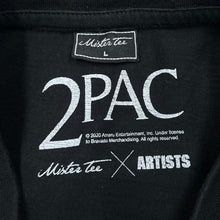 Load image into Gallery viewer, Mister Tee x Artists 2PAC Tupac Shakur Hip Hop Rap Spellout Graphic T-Shirt