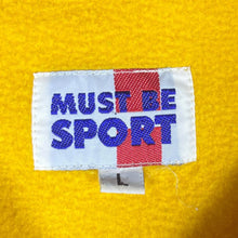 Load image into Gallery viewer, Vintage MUST BE SPORT Classic Yellow 1/4 Zip Fleece Sweatshirt