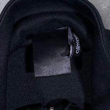 Load image into Gallery viewer, Adidas Climalite Three Stripe Mini Logo Black 1/4 Zip Sweatshirt Track Top