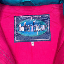 Load image into Gallery viewer, Vintage NORTHERN EXPOSURE Colour Block Ski Windbreaker Jacket