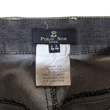 Load image into Gallery viewer, Vintage POLO SUR BASIC Classic Dark Grey Black Cotton Polyester Trousers Jeans
