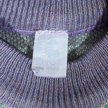 Load image into Gallery viewer, Vintage 90's EURO STAR Crazy Abstract Patterned 3D Knit Acrylic Wool Sweater Jumper