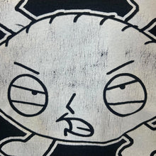 Load image into Gallery viewer, Delta FAMILY GUY Stewie Griffin Crossbones Character TV Show Graphic Black T-Shirt