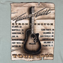 Load image into Gallery viewer, Vintage TRAVIS TRITT "Strong Enough Tour 2002" Country Music Band Graphic T-Shirt
