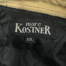 Load image into Gallery viewer, Early 00's MARC KOSTNER Corduroy Cord Collar Lumberjack Plaid Check Lightly Padded Flannel Over Shirt