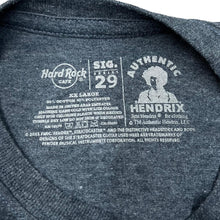 Load image into Gallery viewer, HARD ROCK CAFE "Rome" Jimi Hendrix Signature Series Souvenir Spellout Graphic T-Shirt