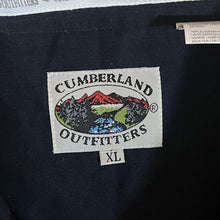 Load image into Gallery viewer, Vintage CUMBERLAND OUTFITTERS Cowboy Western Sunset Popper Short Sleeve Cotton Shirt