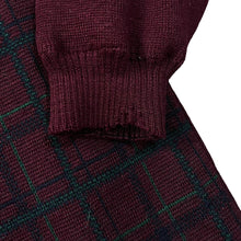 Load image into Gallery viewer, Vintage STYLO NET 64 "ISO Thermal" Plaid Check Lightly Padded Fleece Lined Sweater Jumper