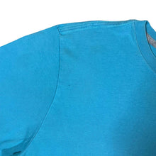 Load image into Gallery viewer, JORDAN "Air" Basketball Logo Spellout Graphic Blue Short Sleeve T-Shirt